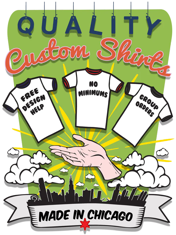 T shirt screen printing chicago best sale